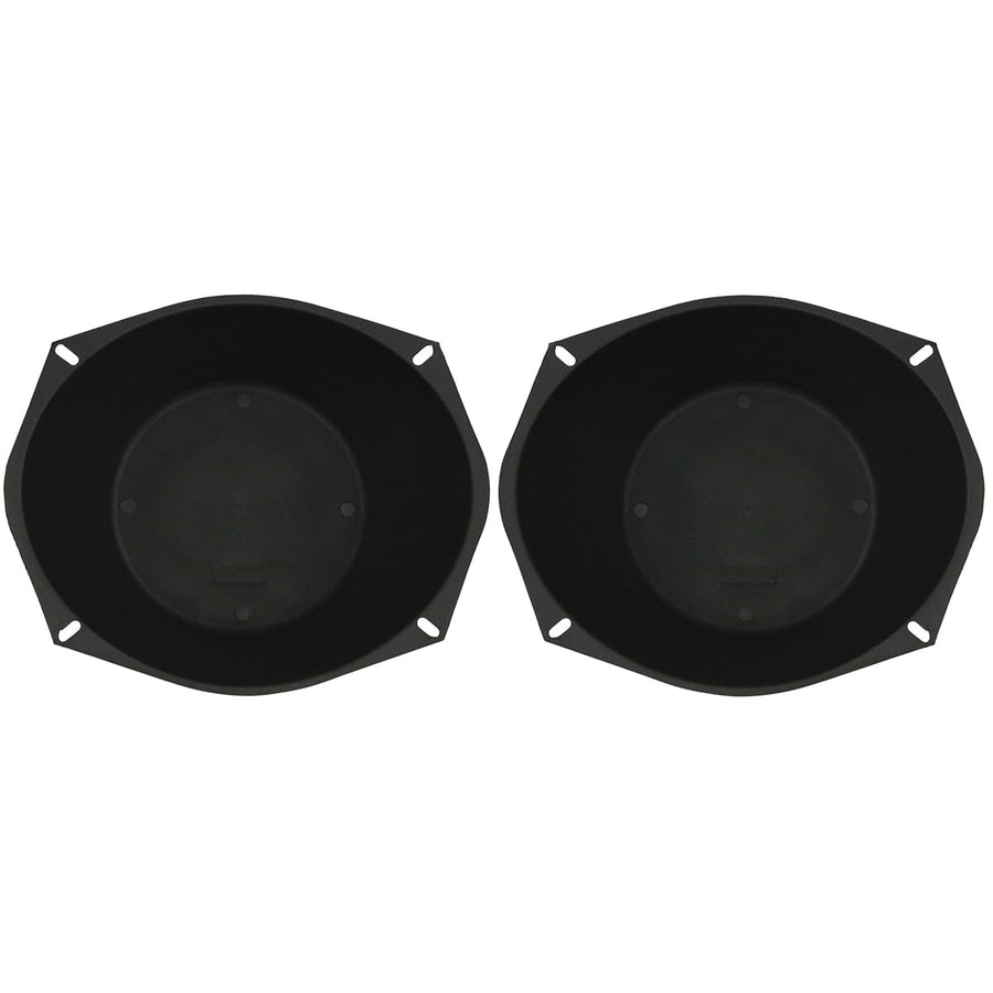 Metra 81-6900 6" x 9" Universal Hard Plastic Car Speaker Baffles (Pair) 6x9