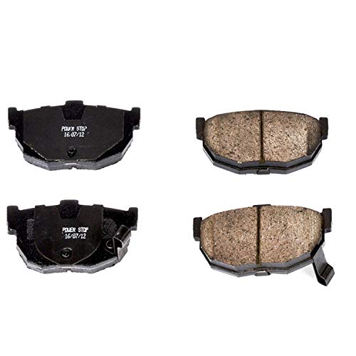 Power Stop Z16 Evolution 16-323 Rear Ceramic Brake Pads For Hyundai Elantra, Hyundai Tiburon, Kia Spectra, Kia Spectra5, Nissan Maxima, Nissan Stanza [Model Specific]
