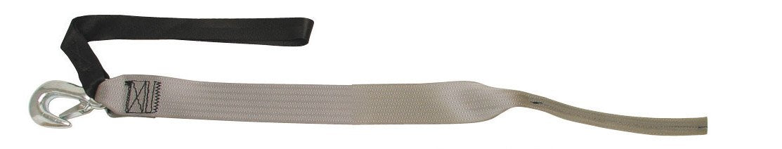 P.W.C. Winch Strap BoatBuckle with Tail End, 2-Inch x 15-Feet