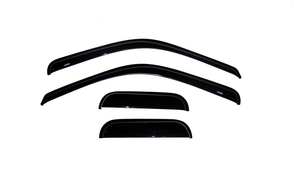 Auto Ventshade Outside Mount Rain Guards For 1999 - 2016 Ford F-250/F-350 Super Duty, SUPERCAB ONLY | Window Vent Visors, Smoke, 4 pcs. - 94522