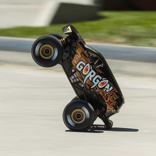 ARRMA 1/16 Gorgon GROM RC Truck 4X4 RTR Brushed Monster Truck (Battery & Charger Included), Bronze, ARA2130T3