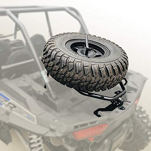 BLK Polaris RZR Tire Carrier/Cargo Rack