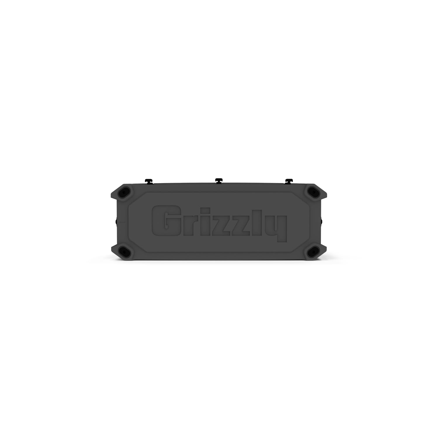 165 Cooler Grizzly | 165 qt Ice Chest Durable Rotomolded Insulated | Made in USA | Warranty for Life | for Beach Boat Camping Fishing Hunting | G165 | Stealth Gray