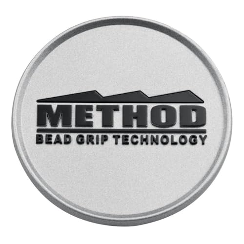 Center Cap Silver with Bead Grip Technology CP-T080B140-1-S by Method Race Wheels