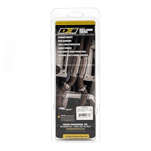 Vapor Block Design Engineering 010672 1" I.D. x 36" Fuel Line Sleeve