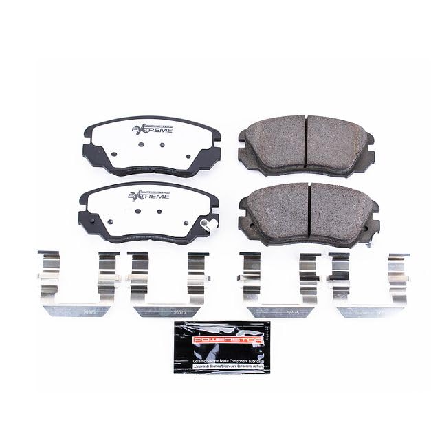 Power Stop Z26 Front Carbon-Fiber Ceramic Brake Pads For Cascada, All, LaCrosse, Regal, Cadillac ELR, Equinox, Impala, Malibu, Malibu Limi, Terrain, Saab 9-5 [Model Specific]