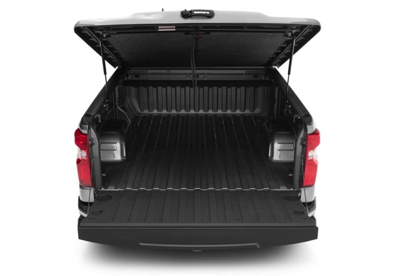 UnderCover Elite LX One-Piece Truck Bed Tonneau Cover | UC1208L-G9K | Fits 2019 - 2023 GMC Sierra 1500HD (G9K - Satin Steel Metallic) Std/Ext/Crew Cab w/o Multipro Tailgate 6' 7" Bed (79.4")