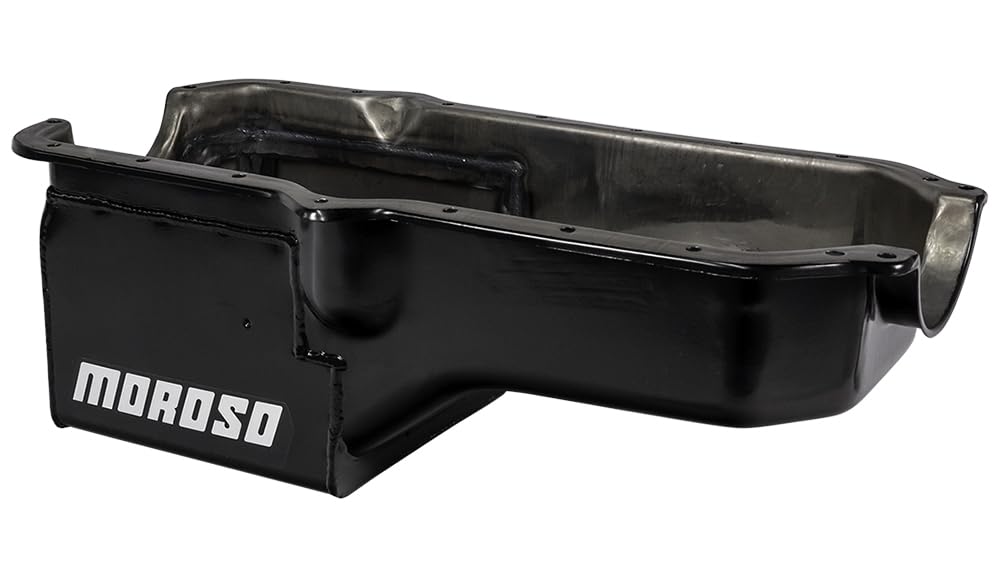 Moroso Steel Baffled Oil Pan 20719, Fits AMC Car/Jeep V8, CJ, SJ, C104