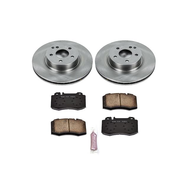 Brake Kit Power Stop For 2011-2024 Nissan Leaf | 2014-2020 Nissan Rogue | 2017-2022 Rogue Sport [Model Specific] Rear Autospecialty Replacement OE Brake Rotors & Ceramic Brake Pads KOE6761
