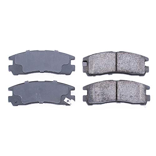 Power Stop Z16 16-383 Rear Ceramic Brake Pads For Sebring, Avenger, Stealth, Stratus, Eagle Summit, Eagle Talon, 3000GT, Diamante, Eclipse, Expo, Expo LRV, Gal, Galant, Plymouth Colt [Model Specific]