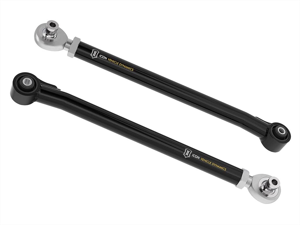 Rear ICON Tubular Lower Link Kit, Compatible with 2021-Up Ford Bronco, 44000T