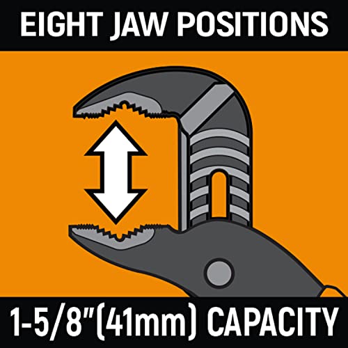 10 Inch GEARWRENCH Straight Jaw Dipped Handle Tongue and Groove Plier - 82170