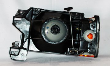 1987-1991 Compatible with Ford F-150 F-250 F-350 BRONCO / F-SERIES PICKUP RIGHT HAND HEAD LIGHT TYC 20-1608-00