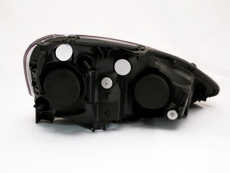Crystal ANZO USA Headlight Set-Black 121209
