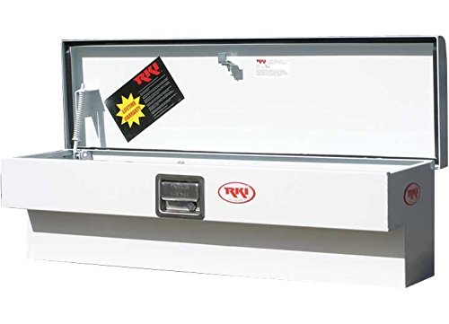 43 in. RKI Steel Side Box, White