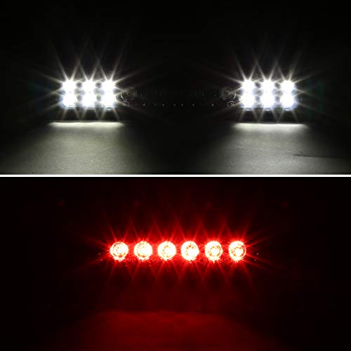 Smoke LED SPEC-D TUNING Third 3rd Brake Light Center Lamp Compatible with 1999-2006 Chevy Silverado GMC Sierra 1500 2500 3500