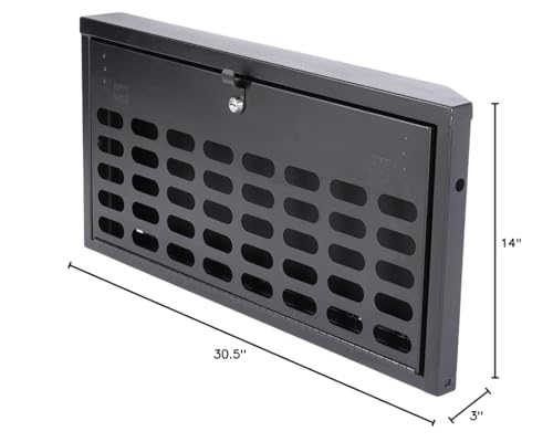 Lockbox Tuffy Security Products | Tailgate MOLLE Storage for Jeep Wrangler JK | 2007-2018