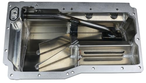Moroso Aluminum Circle Track Wet Sump Pan 21005, Fits GM Ecotec Engines