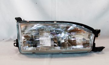 1992-1994 TOYOTA CAMRY Compatible with RIGHT HAND AUTOMOTIVE NEW REPLACEMENT HEAD LIGHT TYC 20-1770-00