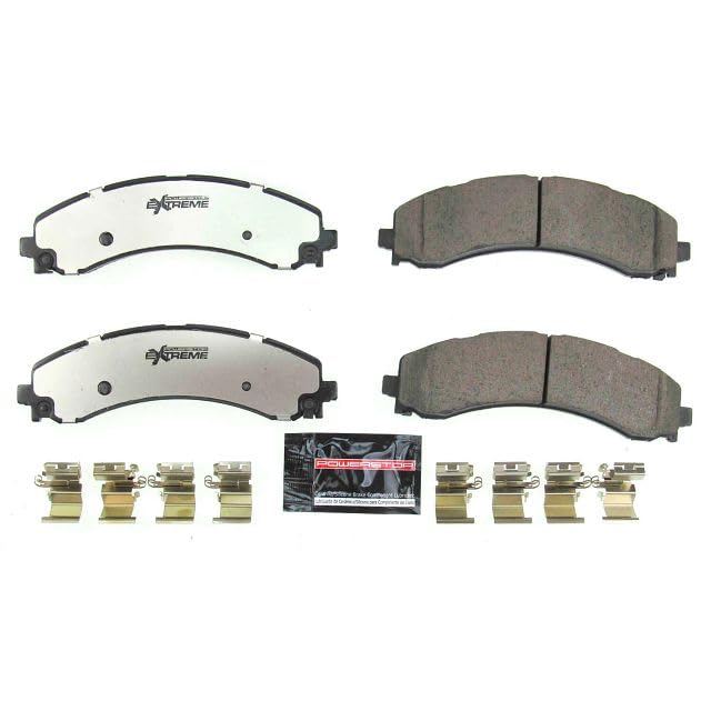 Power Stop Z36-2224 Z36 Rear Truck and Tow Carbon-Fiber Ceramic Brake Pads For Ram 3500 2019-2023 [Model Specific]