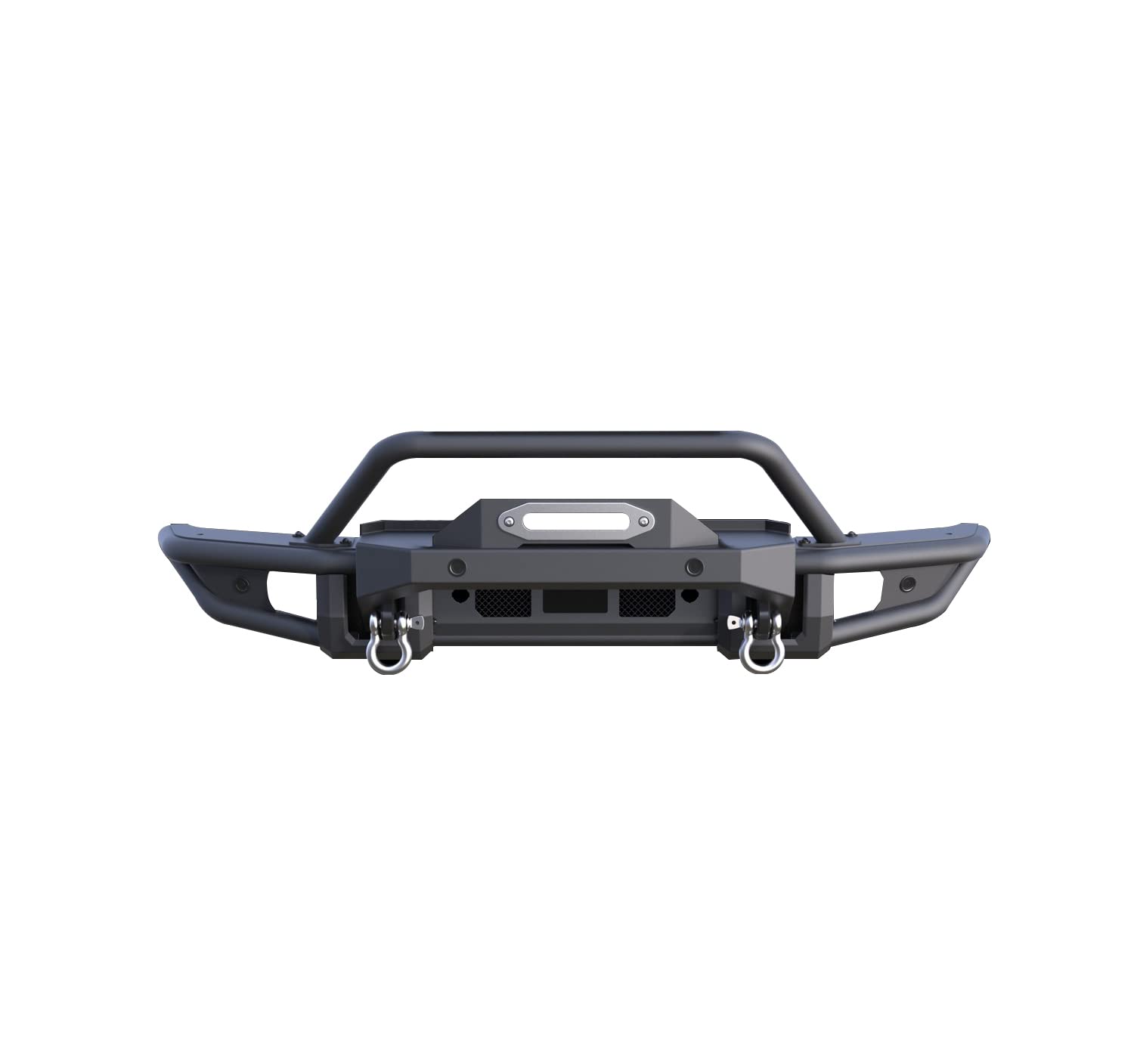Armour Black Horse Off Road Tubular Heavy Duty Front Bumper Matte Black Compatible with 2021-2023 Ford Bronco-AFB-FB22HD