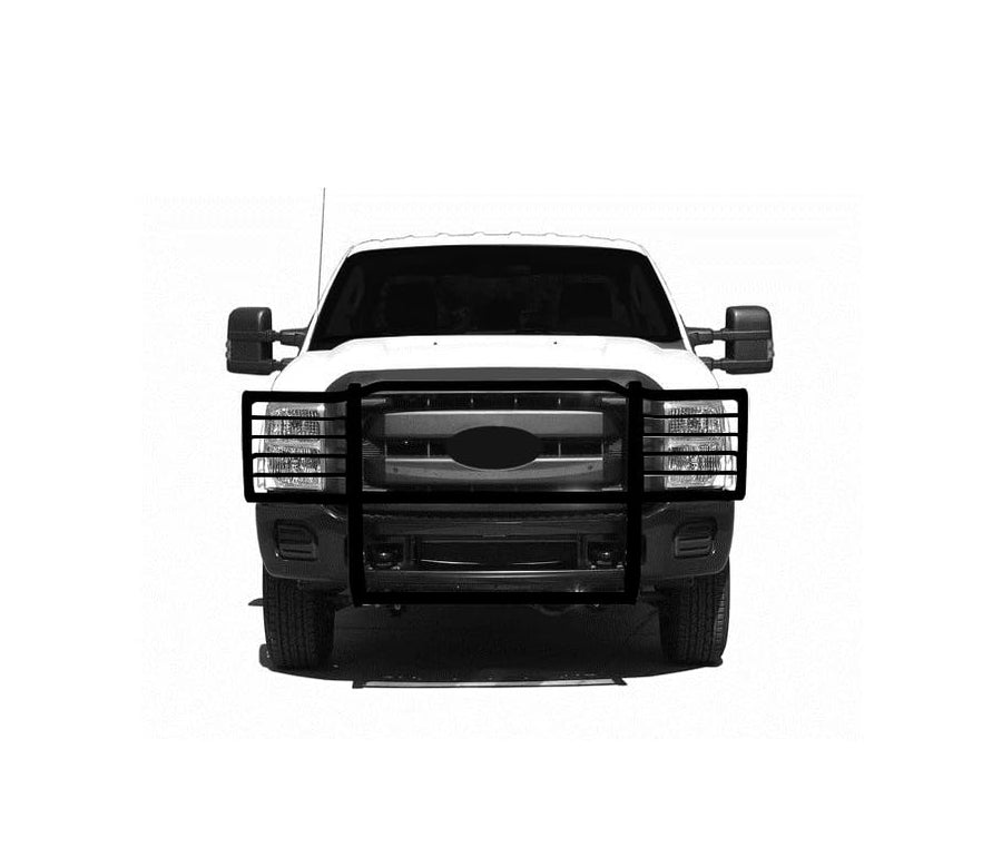 Bumper Guard Black Horse Grille brush Modular Black Compatible with 2011-2016 Ford F-250/F-350/F-450/F-550 Super Duty-17FB26MA