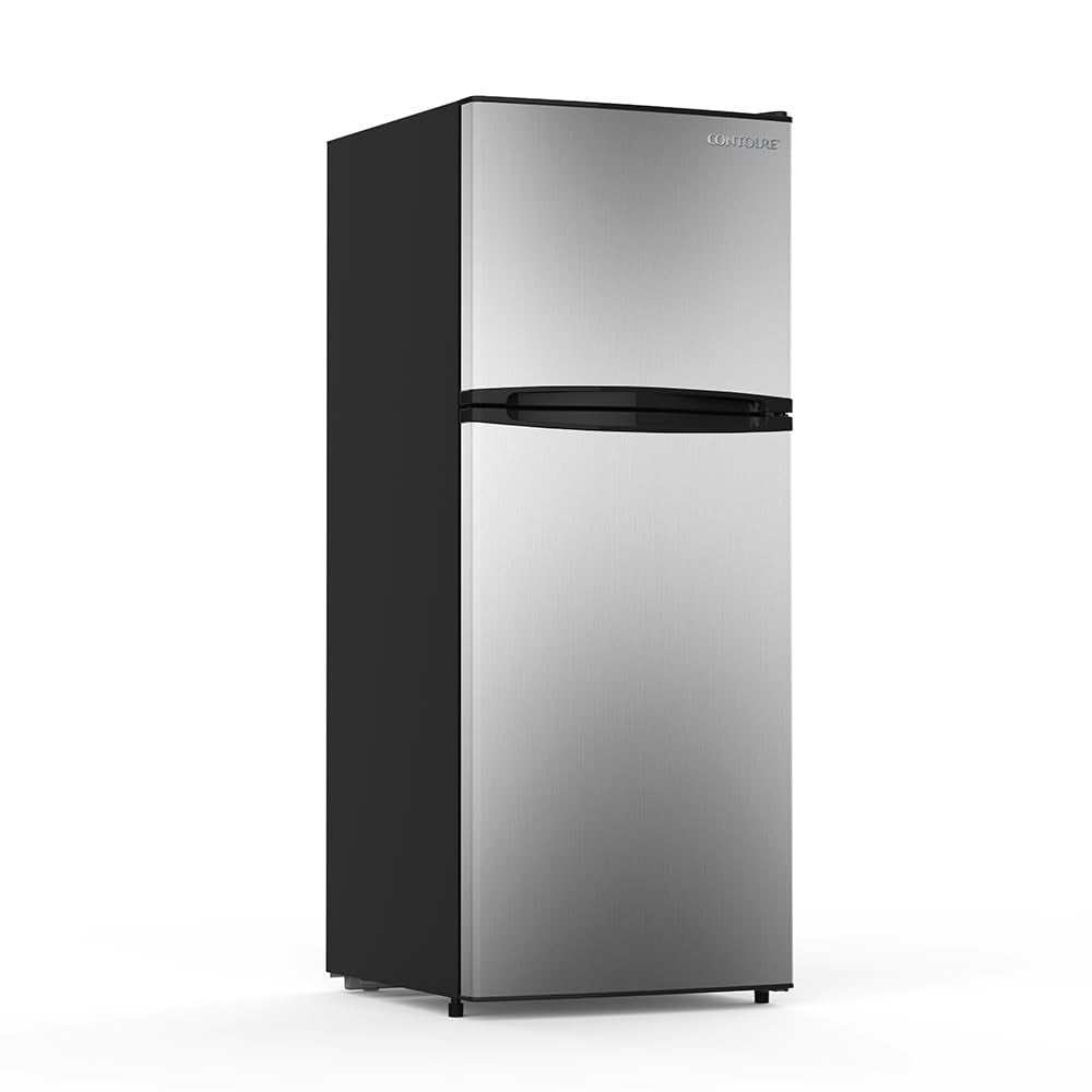 RV CONTOURE Refrigerator, 10.7 cu.ft. | Mobile Lifestyle Approved | Space-Saving Design | Customizable Cooling | Energy Efficient for Off-Grid Living | R-1088BK-12V