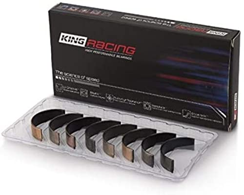 King Engine Bearings CR4542XPDSTDX XP Tri-Metal Standard X Size Performance Connecting Rod Bearing for Honda K-Series 2.0L-2.4L - Set of 4