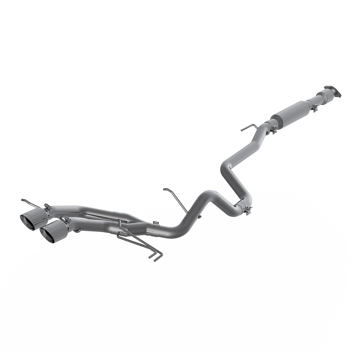 Hyundai Veloster Turbo MBRP 13-18 2.5in T304 w/ 4in. OD Tips - Cat Back Dual Exit