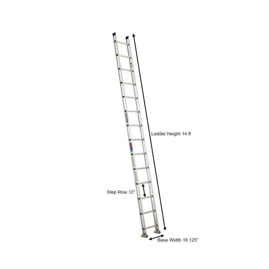 Single Werner Ladder, Aluminum (D1514-1)