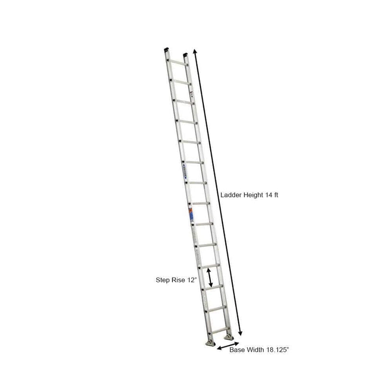 Single Werner Ladder, Aluminum (D1514-1)