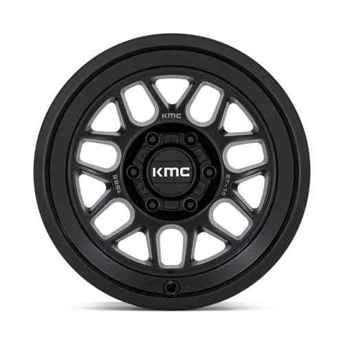 KMC Wheels 18X8.5 TERRA 5X5.04.36 -10mm SATIN BLACK - KM725MX18855010N