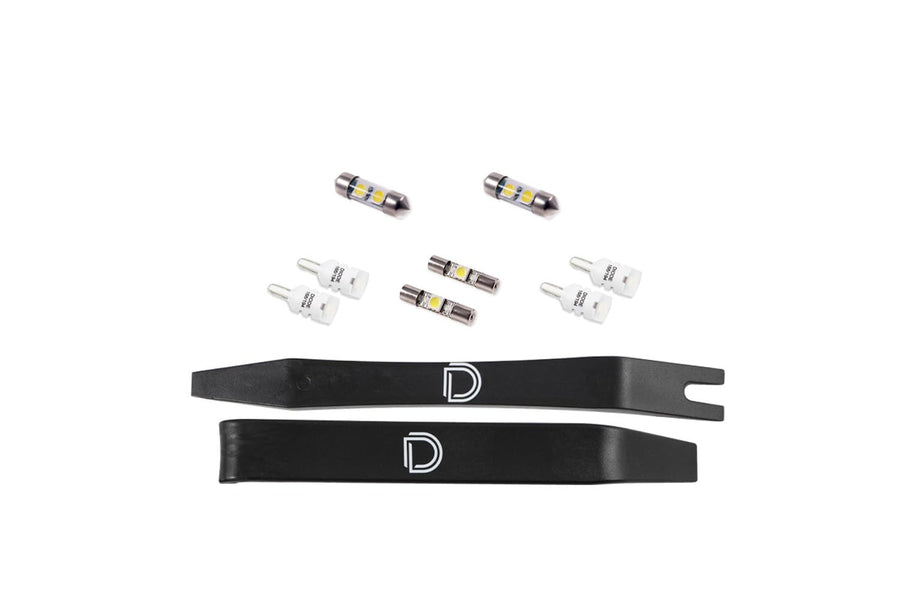 Diode Dynamics interior bulb pack LED compatible with Toyota FJ Cruiser 2007-2014, Stage 1