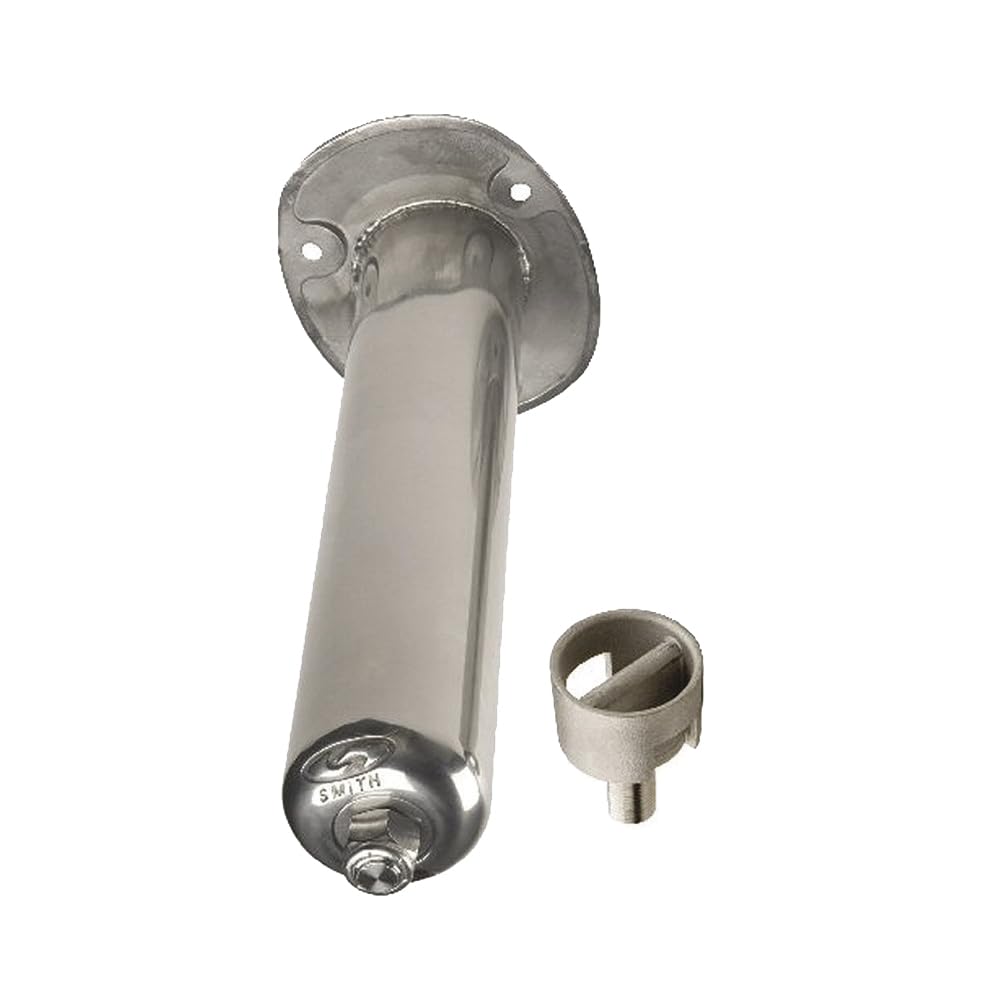 C.e. Smith 3930311 Stainless Steel Flush Mount Rod Holder - 0 Degree