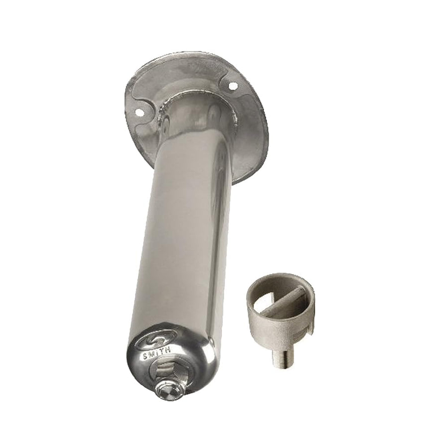 C.e. Smith 3930311 Stainless Steel Flush Mount Rod Holder - 0 Degree