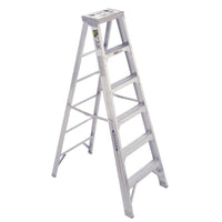 6-Foot Werner 406 375-Pound Duty Rating Type IAA Aluminum Stepladder