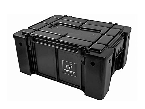 6 Front Runner Wolf Pack Drawer/Wide Including Boxes - Heavy Duty Compartment and Trunk Car Organizer Storage (Black)