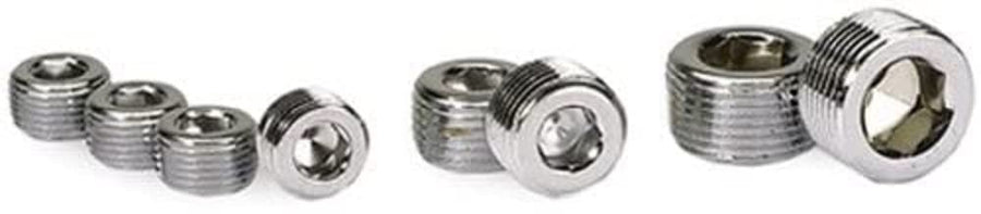 3/4" NPT Moroso Chrome Plug 39154