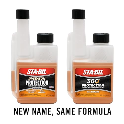 STA-BIL Fuel System Treatment In-Season Protection | Full Protection Fuel System Cleaner, Injector Cleaner, Increases MPG, Prevents Corrosion, 8 Fl. Oz.