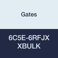 6C5E-6RFJX Gates XBULK Field Attachable for C5E Hose, Female JIC 37 Flare Swivel, Steel, 5/16" ID (Pack of 250)