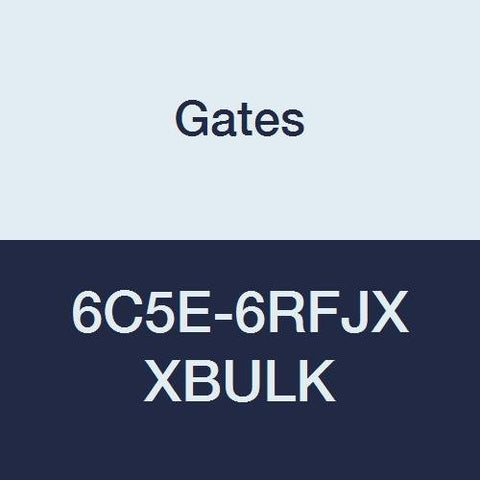 6C5E-6RFJX Gates XBULK Field Attachable for C5E Hose, Female JIC 37 Flare Swivel, Steel, 5/16" ID (Pack of 250)