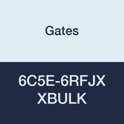 6C5E-6RFJX Gates XBULK Field Attachable for C5E Hose, Female JIC 37 Flare Swivel, Steel, 5/16" ID (Pack of 250)