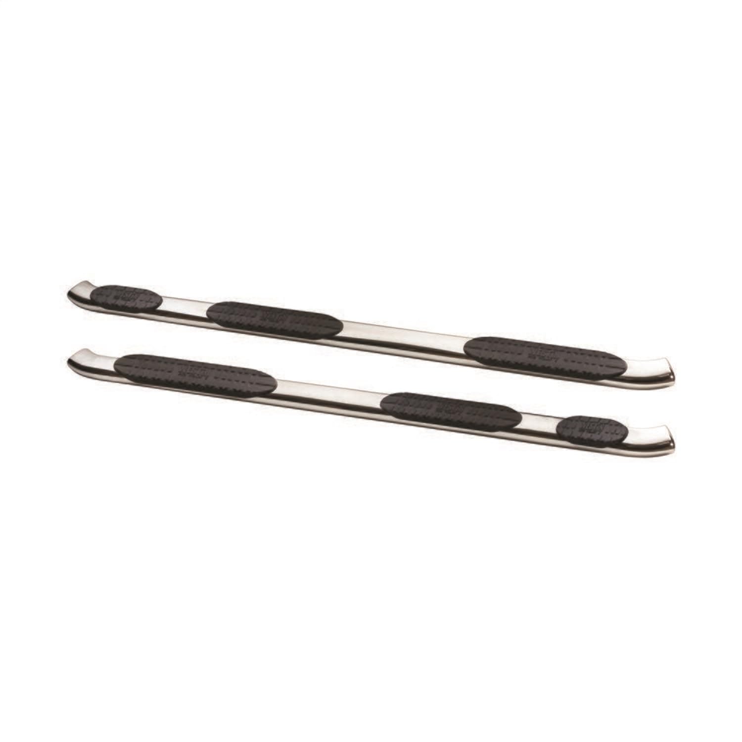 Westin PRO TRAXX 5 Oval Wheel to Wheel Nerf Bars fits 1999-2016 F250 F350 F450 F550 Crew Cab 8' Bed (Exc Dually) Stainless Steel Pair