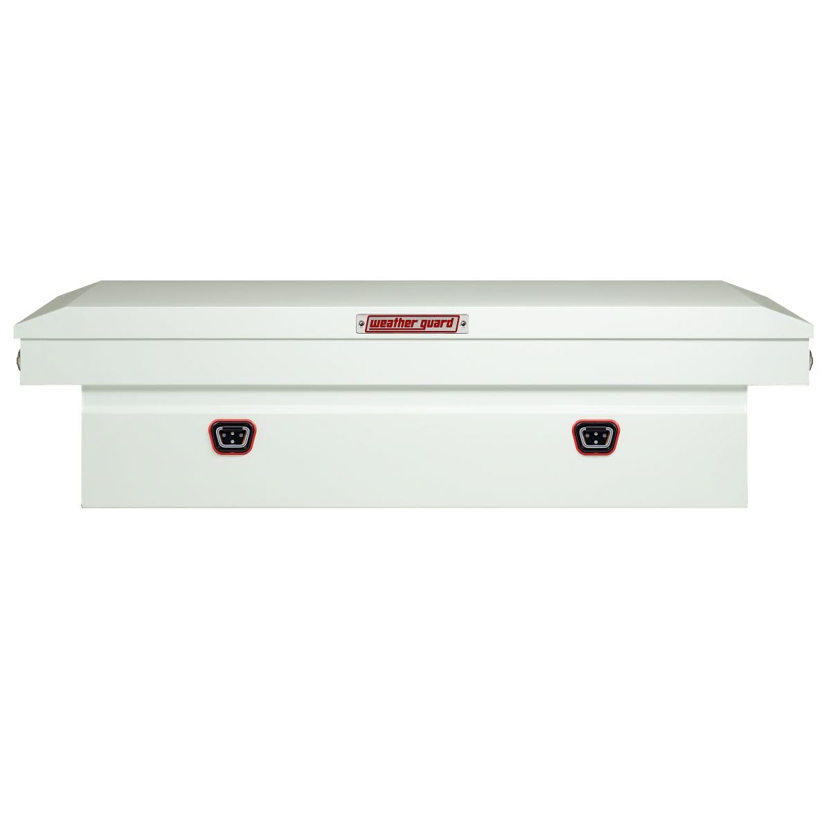 Weather Guard Saddle Box Model 116-3-04, Steel, Full Extra Wide, White, 14.4 cu ft