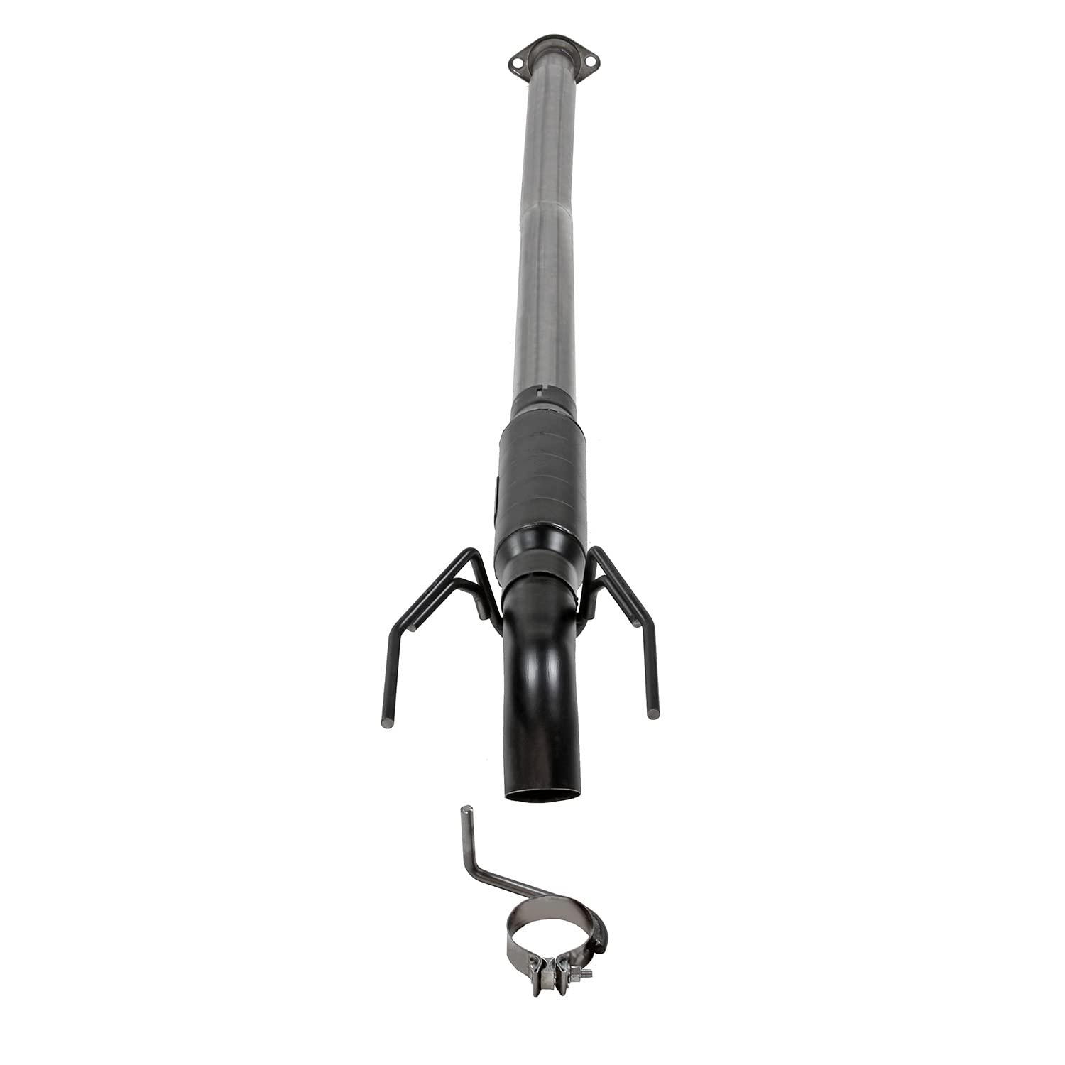 Outlaw Extreme Flowmaster 817960 High Clearance Cat-Back Exhaust Kit 3 Inch 409 Stainless Steel Black Single Dump Turndown Compatible with 2005-2015 Toyota Tacoma Standard/Extended/Crew Cab 4.0L V6
