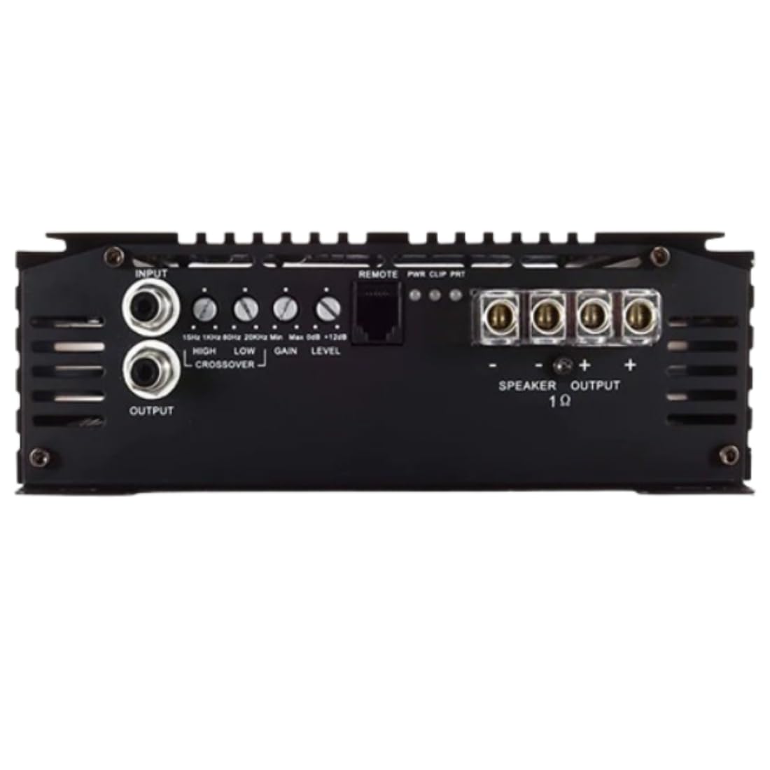 Full Range Sundown Audio Class D Monoblock Amplifier - 1000W/600W RMS 1-Ohm Stable Digital Car Audio Amp with Variable Filters, Bass Boost, Clipping Remote, 4-Way Protection (SFB-1000Dv2)