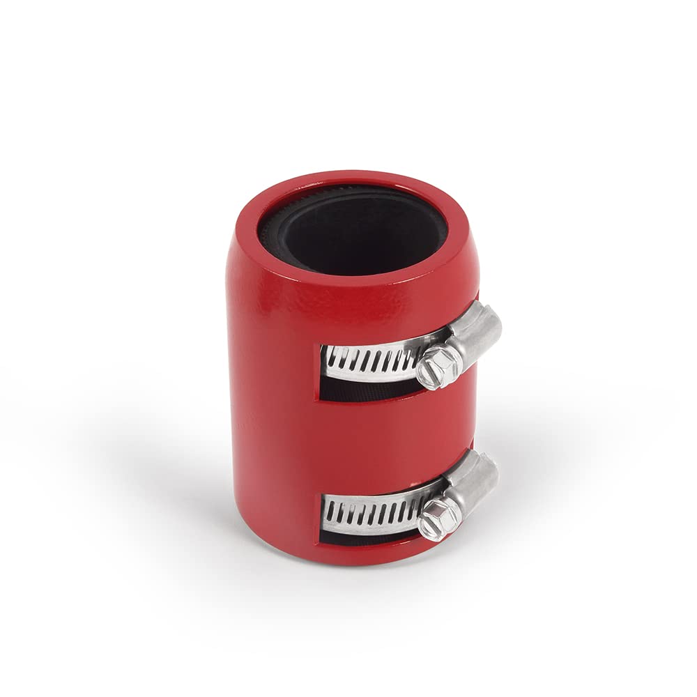 Mishimoto Universal Flexible Stainless Steel Radiator Hose Kit, 24”, Red