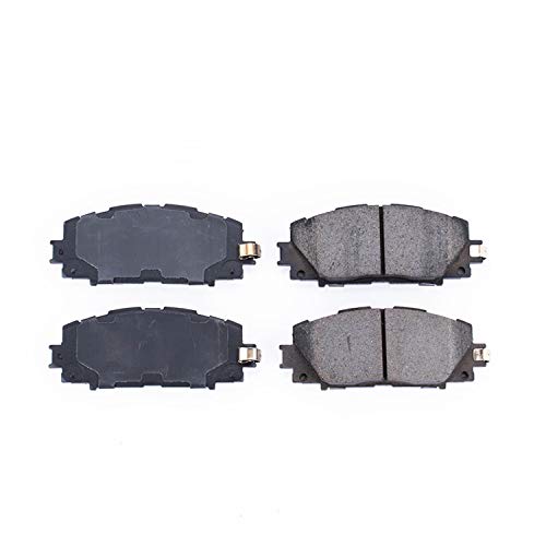 Power Stop Z16 Evolution 16-1184A Front Ceramic Brake Pads For Lexus CT200h, Toyota Corolla, Toyota Prius, Toyota Prius AWD-e, Toyota Prius Plug-In, Toyota Prius Prime [Model Specific]