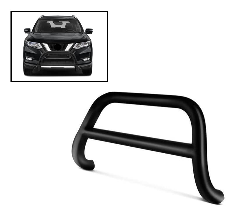 Bull Bar Black Horse Skid Plate Compatible with 2014-2020 Nissan Rogue ( Excludes Select model )-CBB-NIA1702SP