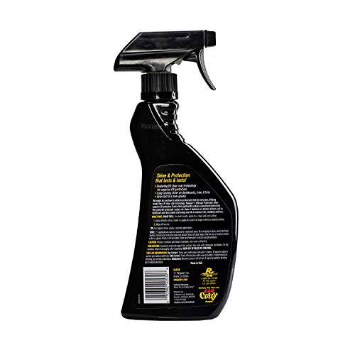 Ultimate Protectant Meguiar's, Exterior & Car Interior Protectant with UV Clear Coat Technology, Non-Greasy Formula for Shining and Protecting Vinyl, Rubber, and Plastic, 15.2 Oz Spray Bottle
